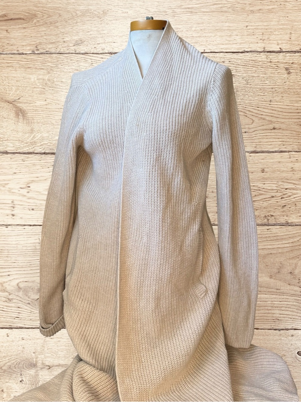 Banana Republic Longline Open Front Knit Cardigan Sweater – Size Small